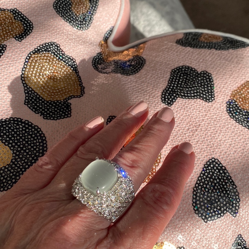 Moonstone Park Lane Ring Very Bling Bling
